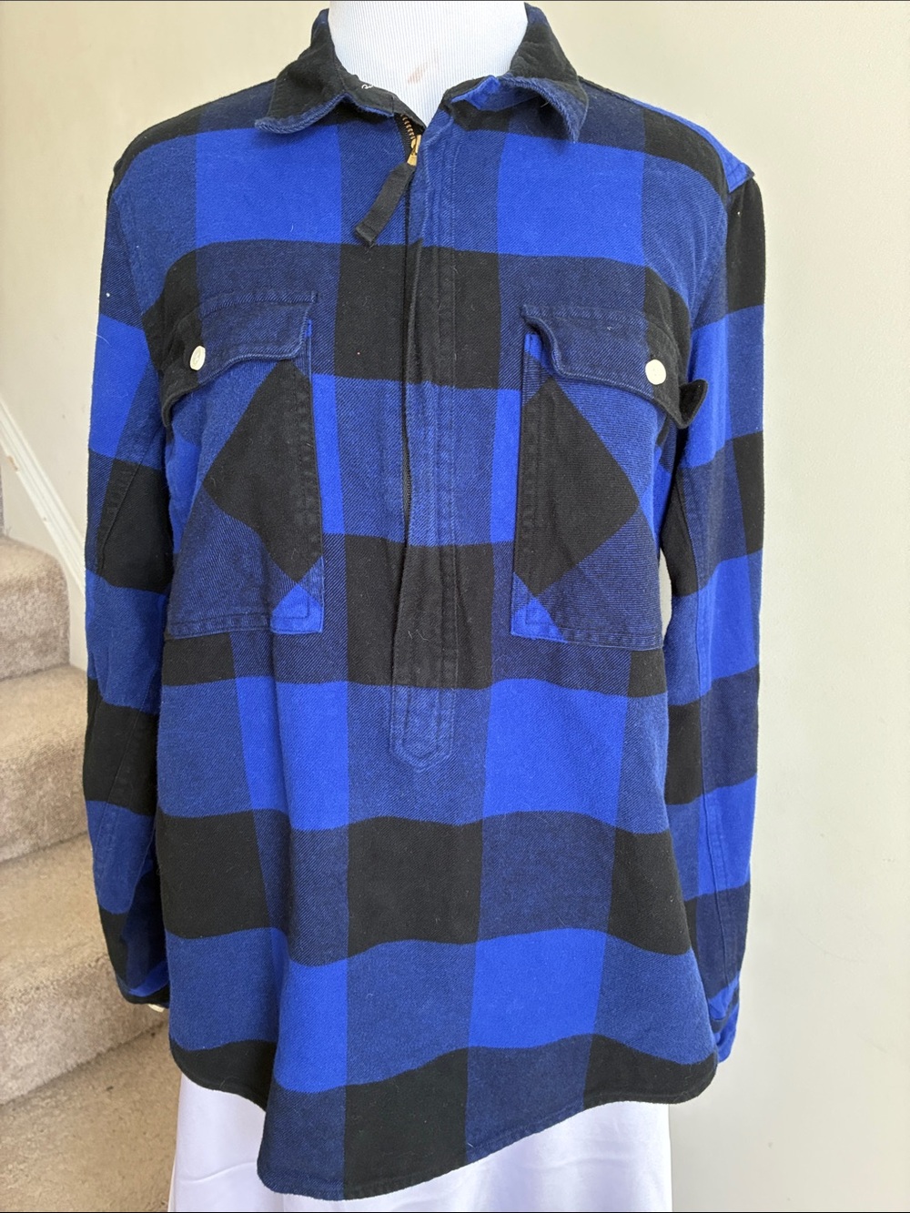 J.Crew Check Cotton Shirt (F)